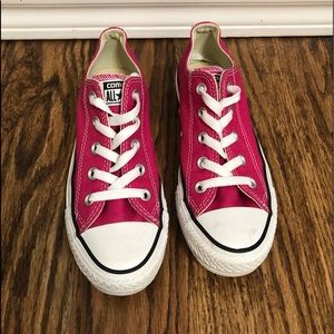Hot Pink Chuck Taylor All Star Low Top